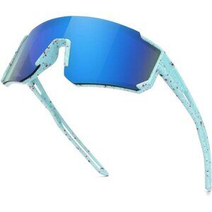 Kids Baseball Sports Sunglasses UV400 Boys Girls Ages 6 12 Lightweight Wrap